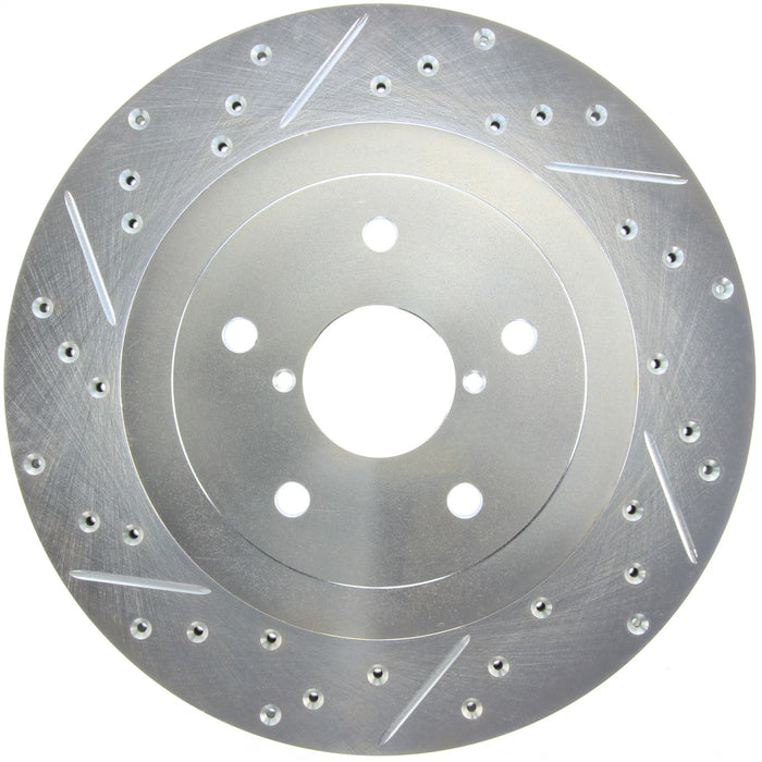 StopTech 227.47023R StopTech Select Sport Drilled and Slotted Brake Rotor; Rear Right - Truck Part Superstore