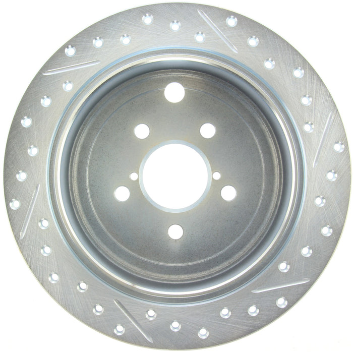 StopTech 227.47029R StopTech Select Sport Drilled and Slotted Brake Rotor; Rear Right - Truck Part Superstore