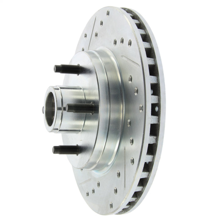 StopTech 227.61026R StopTech Select Sport Drilled and Slotted Brake Rotor; Front Right - Truck Part Superstore