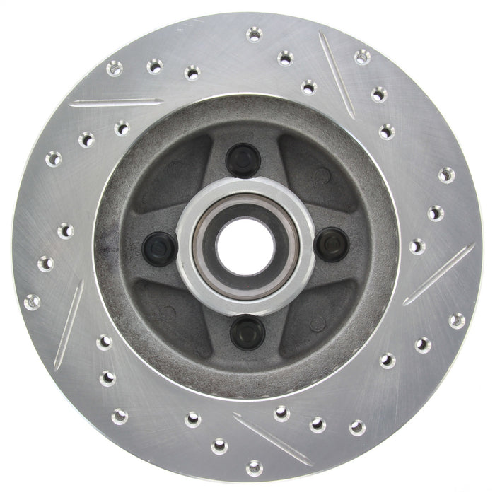 StopTech 227.61026R StopTech Select Sport Drilled and Slotted Brake Rotor; Front Right - Truck Part Superstore