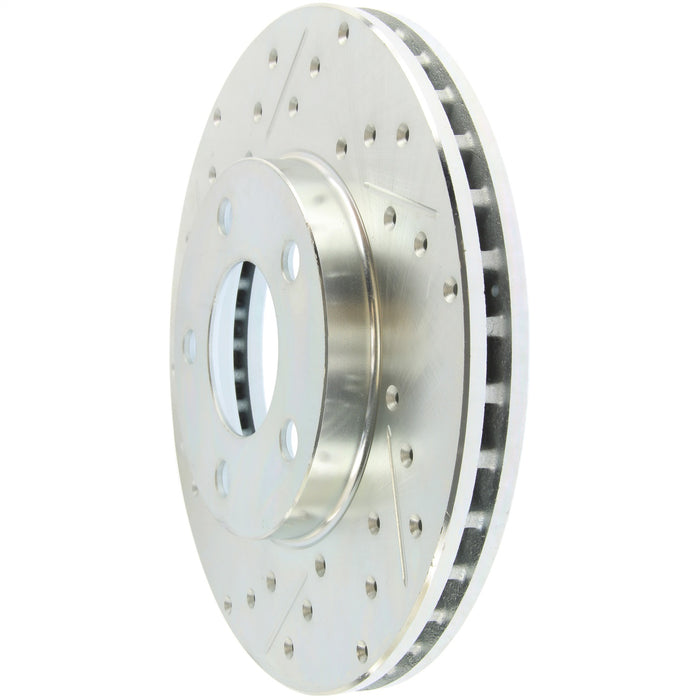 StopTech 227.61041R StopTech Select Sport Drilled and Slotted Brake Rotor; Front Right - Truck Part Superstore