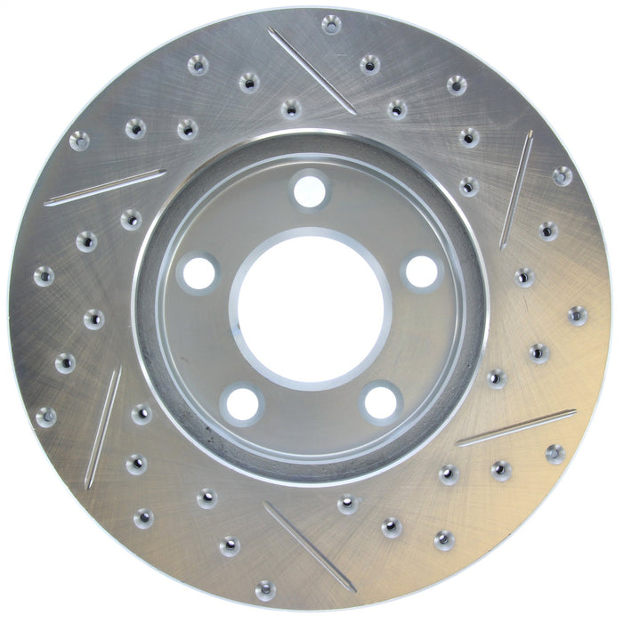 StopTech 227.61041R StopTech Select Sport Drilled and Slotted Brake Rotor; Front Right - Truck Part Superstore