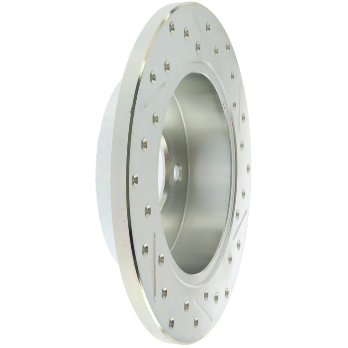StopTech 227.61042R StopTech Select Sport Drilled and Slotted Brake Rotor; Rear Right - Truck Part Superstore