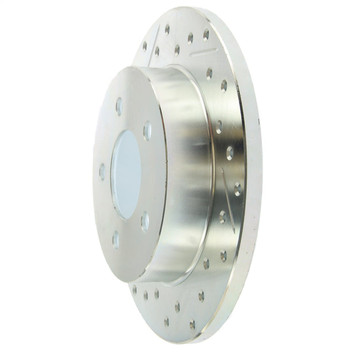 StopTech 227.61042R StopTech Select Sport Drilled and Slotted Brake Rotor; Rear Right - Truck Part Superstore