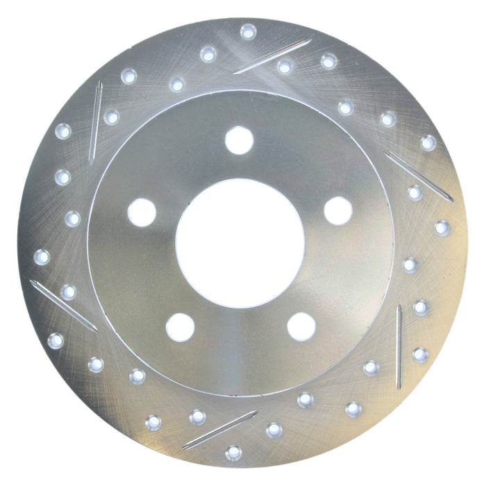 StopTech 227.61042R StopTech Select Sport Drilled and Slotted Brake Rotor; Rear Right - Truck Part Superstore