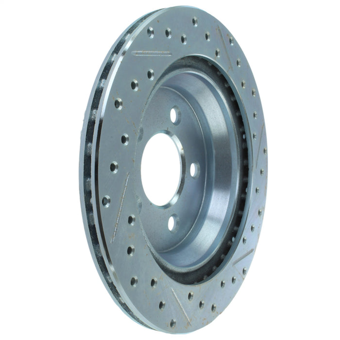 StopTech 227.61046R StopTech Select Sport Drilled and Slotted Brake Rotor; Rear Right - Truck Part Superstore