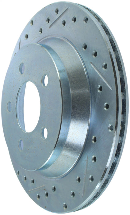StopTech 227.61046R StopTech Select Sport Drilled and Slotted Brake Rotor; Rear Right - Truck Part Superstore