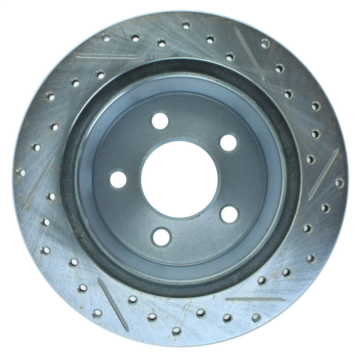 StopTech 227.61046R StopTech Select Sport Drilled and Slotted Brake Rotor; Rear Right - Truck Part Superstore