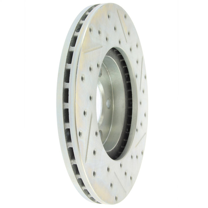 StopTech 227.61049R StopTech Select Sport Drilled and Slotted Brake Rotor; Front Right - Truck Part Superstore