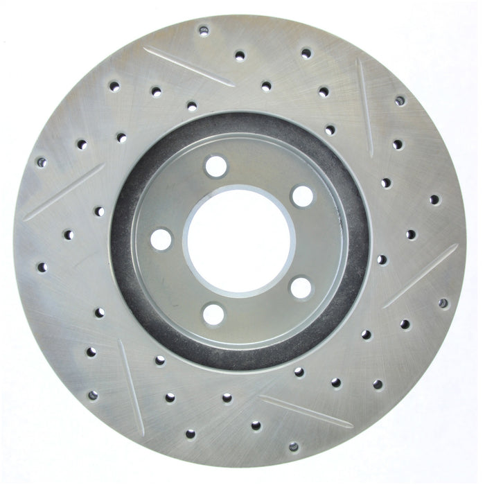 StopTech 227.61049R StopTech Select Sport Drilled and Slotted Brake Rotor; Front Right - Truck Part Superstore