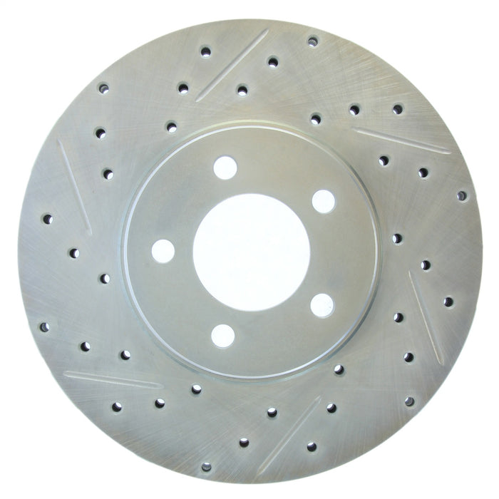 StopTech 227.61049R StopTech Select Sport Drilled and Slotted Brake Rotor; Front Right - Truck Part Superstore