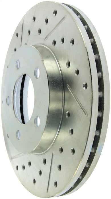 StopTech 227.61051R StopTech Select Sport Drilled and Slotted Brake Rotor; Front Right - Truck Part Superstore