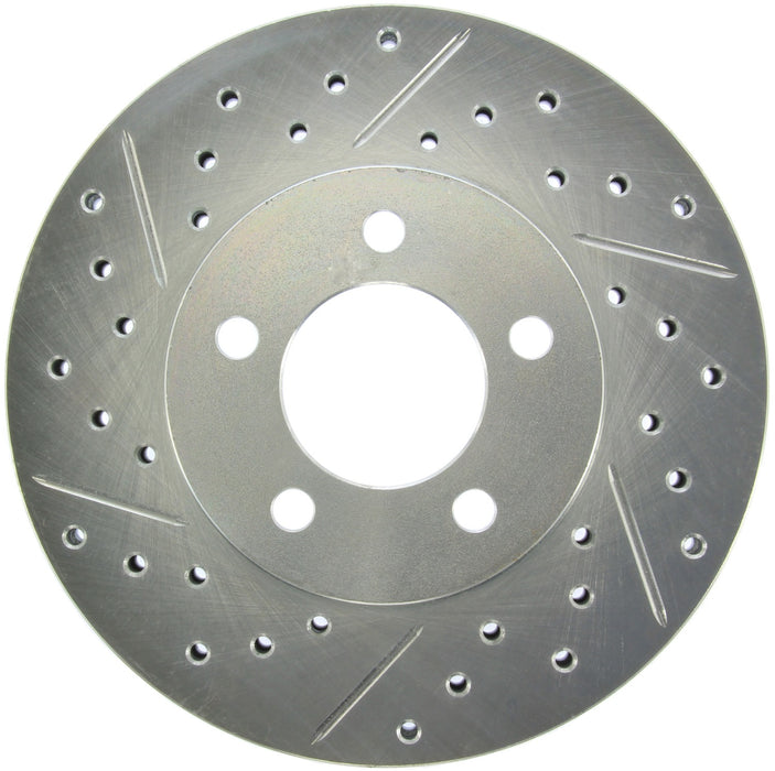 StopTech 227.61051R StopTech Select Sport Drilled and Slotted Brake Rotor; Front Right - Truck Part Superstore