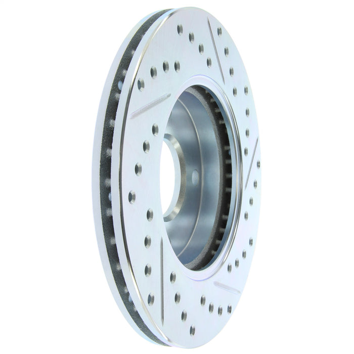 StopTech 227.61061R StopTech Select Sport Drilled and Slotted Brake Rotor; Front Right - Truck Part Superstore