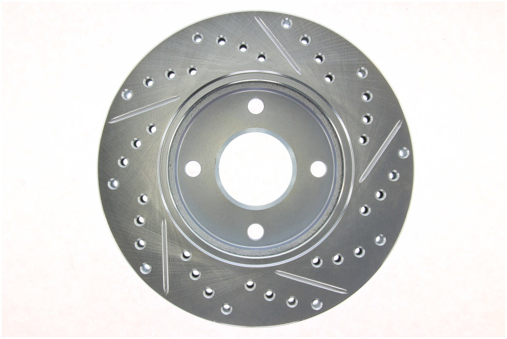 StopTech 227.61061R StopTech Select Sport Drilled and Slotted Brake Rotor; Front Right - Truck Part Superstore