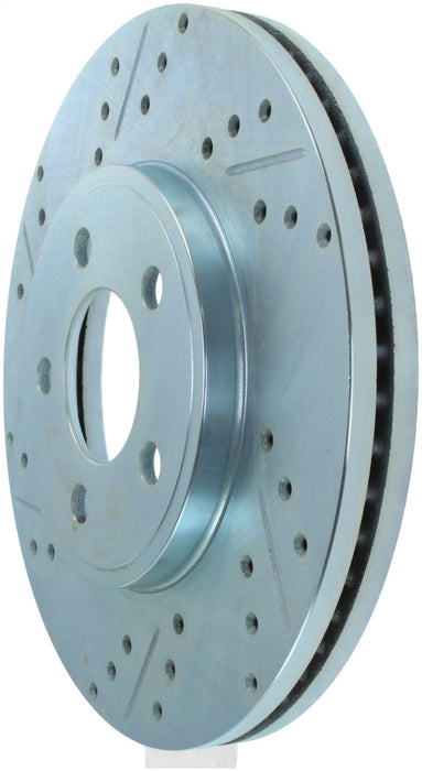 StopTech 227.61072R StopTech Select Sport Drilled and Slotted Brake Rotor; Front Right - Truck Part Superstore