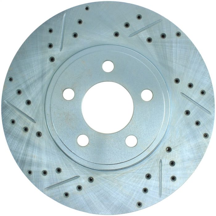 StopTech 227.61072R StopTech Select Sport Drilled and Slotted Brake Rotor; Front Right - Truck Part Superstore