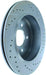 StopTech 227.61073R StopTech Select Sport Drilled and Slotted Brake Rotor; Rear Right - Truck Part Superstore