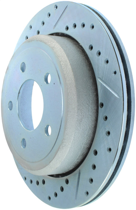 StopTech 227.61073R StopTech Select Sport Drilled and Slotted Brake Rotor; Rear Right - Truck Part Superstore