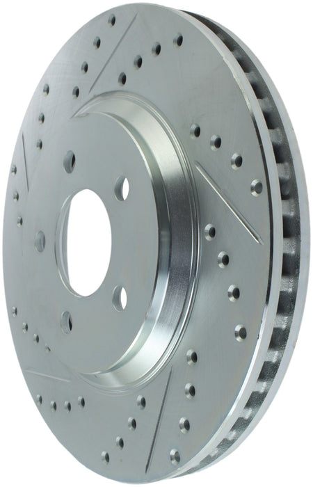 StopTech 227.61086R StopTech Select Sport Drilled and Slotted Brake Rotor; Front Right - Truck Part Superstore