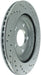 StopTech 227.61087R StopTech Select Sport Drilled and Slotted Brake Rotor; Rear Right - Truck Part Superstore