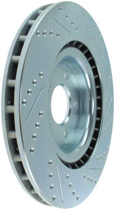 StopTech 227.61089R StopTech Select Sport Drilled and Slotted Brake Rotor; Front Right - Truck Part Superstore