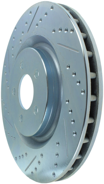 StopTech 227.61089R StopTech Select Sport Drilled and Slotted Brake Rotor; Front Right - Truck Part Superstore
