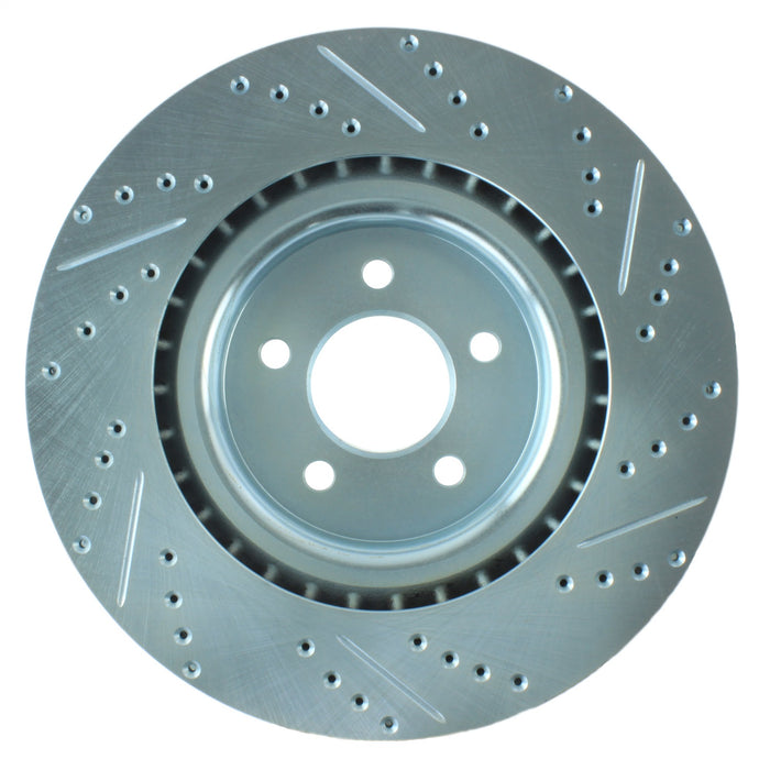 StopTech 227.61089R StopTech Select Sport Drilled and Slotted Brake Rotor; Front Right - Truck Part Superstore