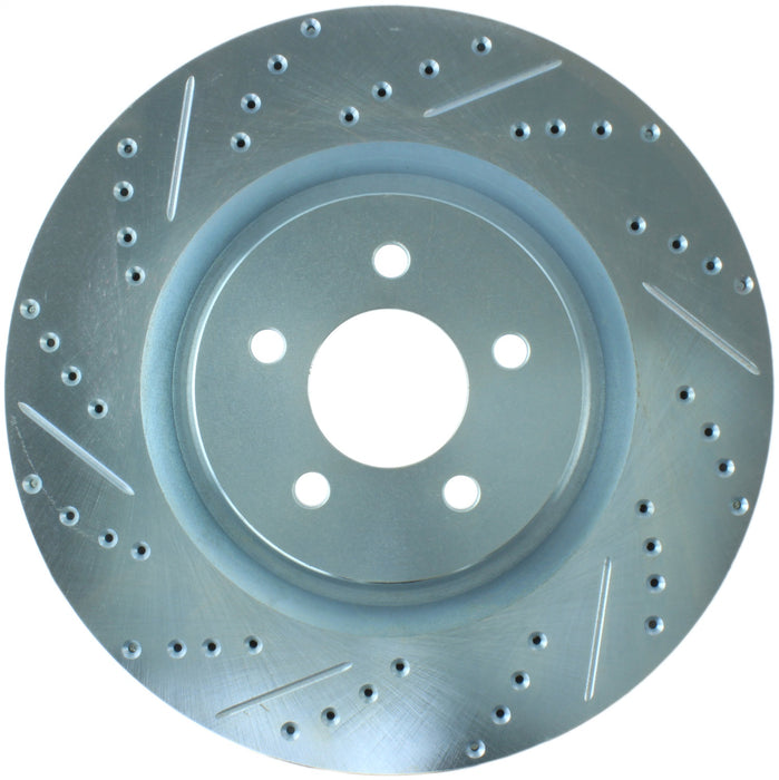 StopTech 227.61089R StopTech Select Sport Drilled and Slotted Brake Rotor; Front Right - Truck Part Superstore