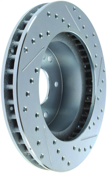 StopTech 227.62007R StopTech Select Sport Drilled and Slotted Brake Rotor; Front and Rear Right - Truck Part Superstore