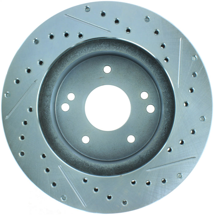StopTech 227.62007R StopTech Select Sport Drilled and Slotted Brake Rotor; Front and Rear Right - Truck Part Superstore
