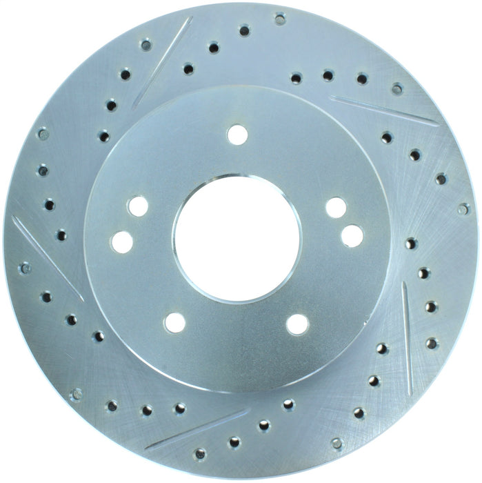 StopTech 227.62007R StopTech Select Sport Drilled and Slotted Brake Rotor; Front and Rear Right - Truck Part Superstore
