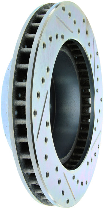 StopTech 227.62010R StopTech Select Sport Drilled and Slotted Brake Rotor; Front Right - Truck Part Superstore