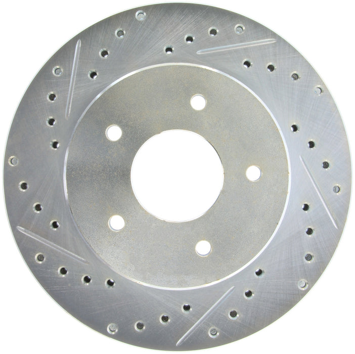 StopTech 227.62010R StopTech Select Sport Drilled and Slotted Brake Rotor; Front Right - Truck Part Superstore