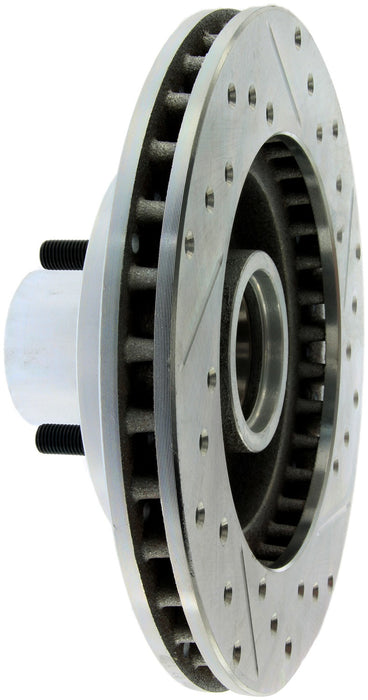 StopTech 227.62013R StopTech Select Sport Drilled and Slotted Brake Rotor; Front Right - Truck Part Superstore