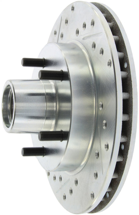 StopTech 227.62013R StopTech Select Sport Drilled and Slotted Brake Rotor; Front Right - Truck Part Superstore