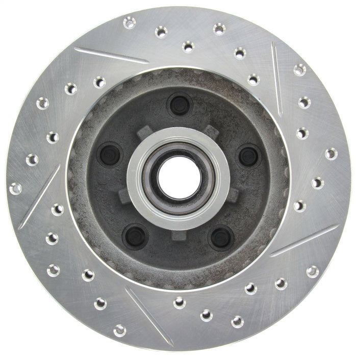 StopTech 227.62013R StopTech Select Sport Drilled and Slotted Brake Rotor; Front Right - Truck Part Superstore