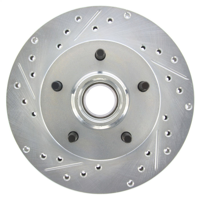 StopTech 227.62013R StopTech Select Sport Drilled and Slotted Brake Rotor; Front Right - Truck Part Superstore