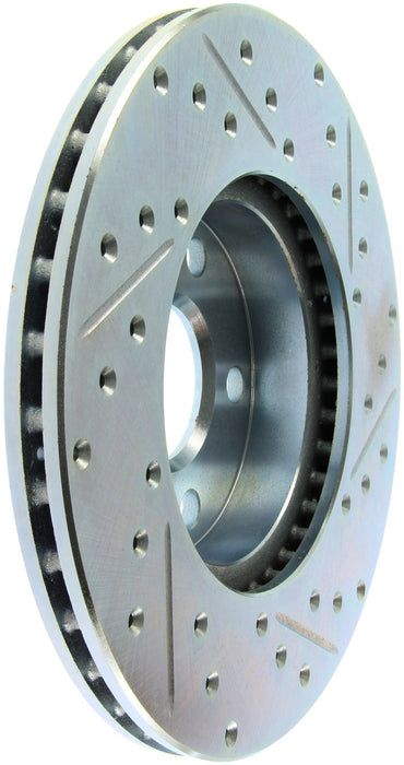 StopTech 227.62034R StopTech Select Sport Drilled and Slotted Brake Rotor; Front Right - Truck Part Superstore