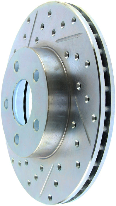 StopTech 227.62034R StopTech Select Sport Drilled and Slotted Brake Rotor; Front Right - Truck Part Superstore