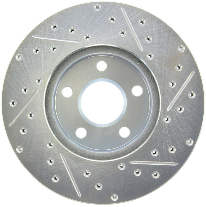StopTech 227.62034R StopTech Select Sport Drilled and Slotted Brake Rotor; Front Right - Truck Part Superstore