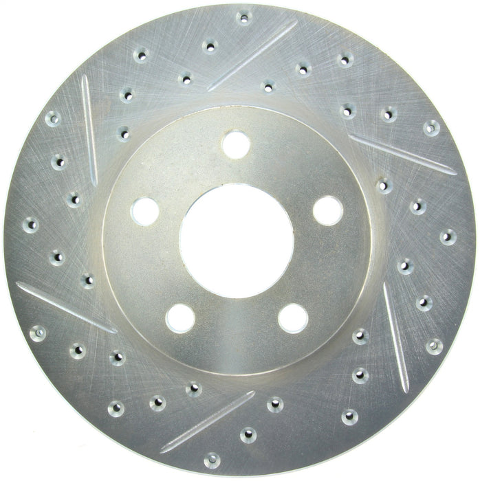 StopTech 227.62034R StopTech Select Sport Drilled and Slotted Brake Rotor; Front Right - Truck Part Superstore
