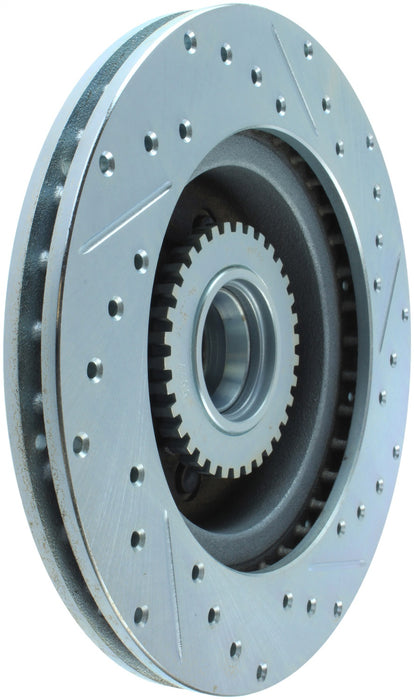 StopTech 227.62035R StopTech Select Sport Drilled and Slotted Brake Rotor; Front Right - Truck Part Superstore
