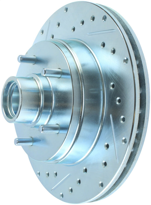 StopTech 227.62035R StopTech Select Sport Drilled and Slotted Brake Rotor; Front Right - Truck Part Superstore