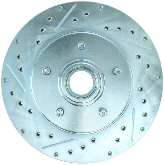 StopTech 227.62035R StopTech Select Sport Drilled and Slotted Brake Rotor; Front Right - Truck Part Superstore