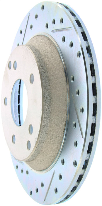 StopTech 227.62041R StopTech Select Sport Drilled and Slotted Brake Rotor; Rear Right - Truck Part Superstore