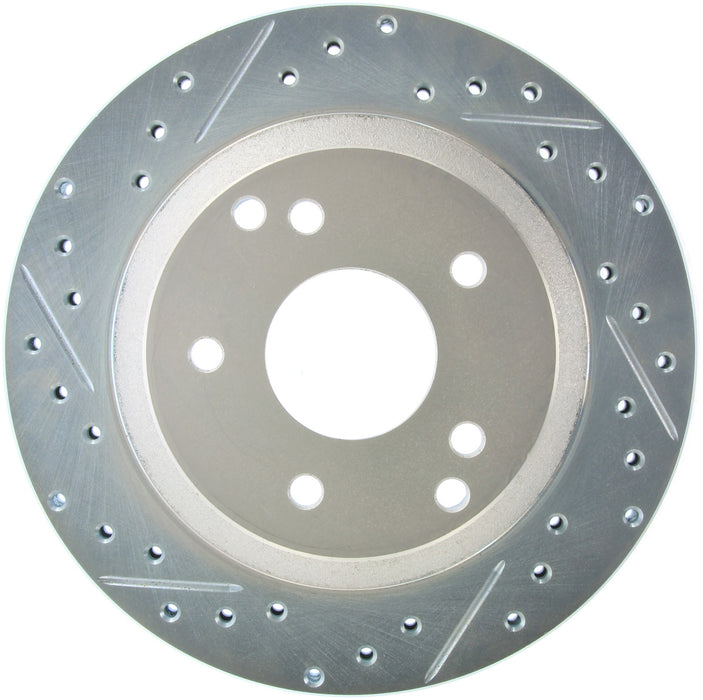 StopTech 227.62041R StopTech Select Sport Drilled and Slotted Brake Rotor; Rear Right - Truck Part Superstore