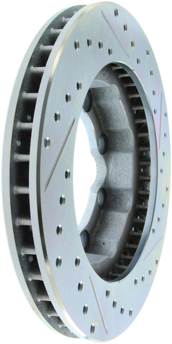 StopTech 227.62042R StopTech Select Sport Drilled and Slotted Brake Rotor; Front Right - Truck Part Superstore