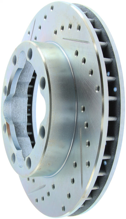 StopTech 227.62042R StopTech Select Sport Drilled and Slotted Brake Rotor; Front Right - Truck Part Superstore