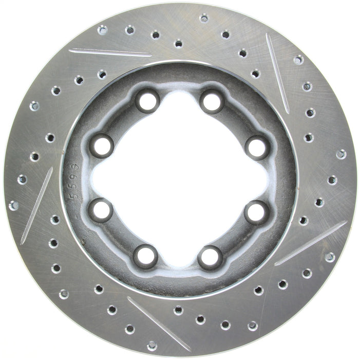StopTech 227.62042R StopTech Select Sport Drilled and Slotted Brake Rotor; Front Right - Truck Part Superstore